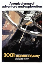 2001: A Space Odyssey - Poster A— Art Print, Retro Movie Poster