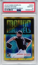 SHOHEI OHTANI *POP17 GOLD* PSA 10 GEM MT  2018 Panini Donruss Mound Marvels #MM3
