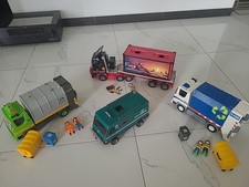 Playmobil KONVOLUT Alte Große Fahrzeuge und Figuren