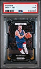 2023 PANINI PRIZM #17 NIKOLA JOKIC PSA 9