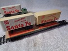 3 nice freight cars Tyco / Mantua Auto Loader /trailer car and hopper / stand — photo 8