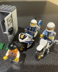 LEGO City Emergency 60116 Ambulance Plane & 60137 Police  Case Instru Complete.