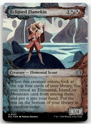 Eclipsed Flamekin (Showcase) 337 Lorwyn Eclipsed MTG Foil