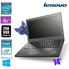 Lenovo ThinkPad T450 I5-5300U 8Go 256Go SSD 14