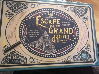 Professor Puzzle | Escape From Grand Hotel | Escape Room Spiel | Sehr Gut Gebraucht