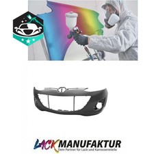 Lackiert Stoßstange vorne passt für Mazda 2 II für NSW Facelift bj 2010-2014