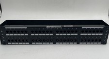 Panduit DP48688TGY DP6 PLUS Punchdown Flat Patch Panel with Connectors 48 Ports