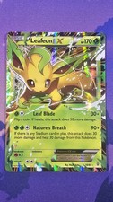 Leafeon EX 10/83 Generations Holo Pokemon Card Near Mint Condition