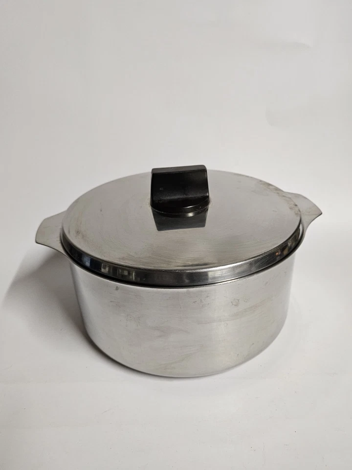 CASSEROLE TRIPLINOX LETANG & REMY ACIER INOX 18/10 / CUISSON MADE IN FRANCE - Photo 1/4