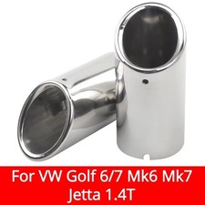 Stainless Steel Exhaust Tip Cover For MK6 & 7 VW Golf