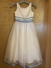 Alfred Angelo Formal Blossom White Youth Girls Dress size S