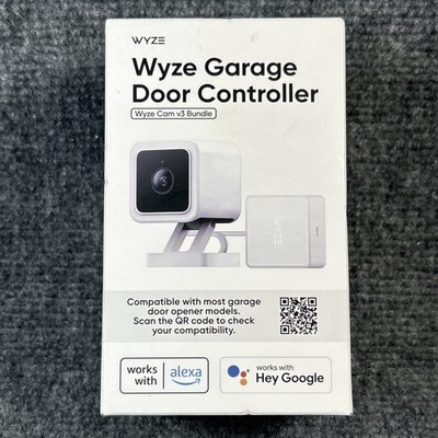 Wyze Smart Garage Door Opener Controller /Camera V3 Bundle WCGDCB WYZEGDC WYZEC3