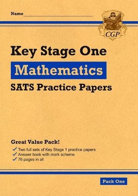 CGP Books KS1 Maths SATS Practice Papers: Pack 1 (for en (Paperback) (UK IMPORT)
