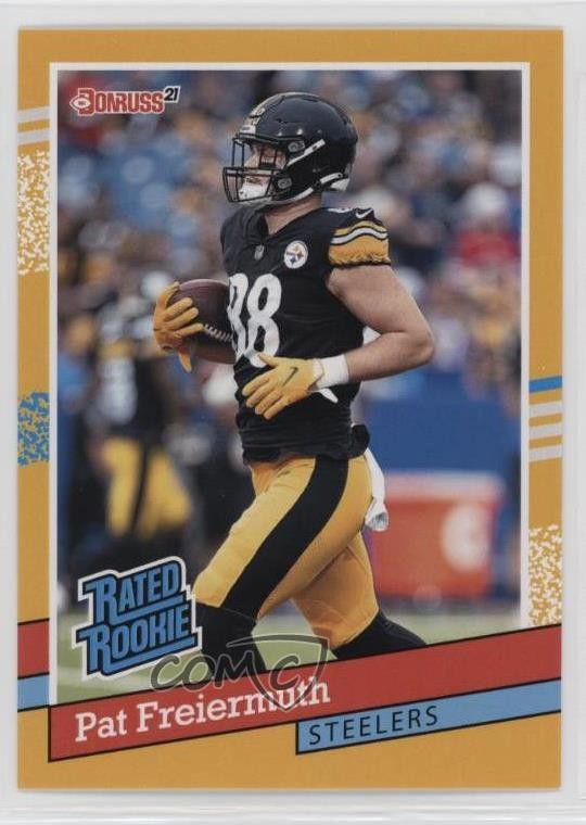 2021 Panini Instant NFL Rated Rookie Retro /2231 Pat Freiermuth #BW17 RC 1m1a