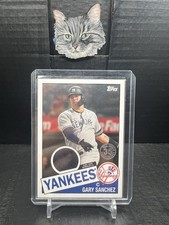 2020 Topps - 1985 Topps Baseball Relics Series 1 Gary Sanchez #85TR-GS (MEM)