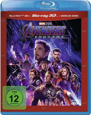 Avengers: Endgame 3D [inkl. 2 Blu-rays]