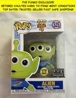 ALIEN TOY STORY DISNEY FYE EXCLUSIVE GLOW FUNKO POP #525! MINT! RETIRED! VAULTED