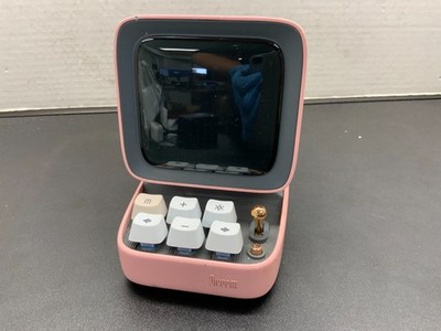 Divoom Ditoo Pro Retro Computer Pixel Art Bluetooth Speaker & Alarm Pink