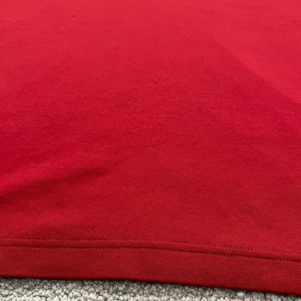 Camiseta Columbia Omni Wick Hombre XL Roja Cuello Redondo Manga Corta Suave Tenis Activo Foto 3 de 4