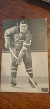 Vintage 1950s Montreal Canadiens Bill Hicke Photo w/ Autograph NHL Hockey