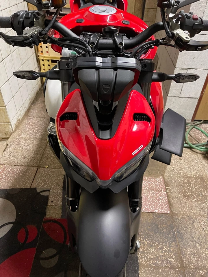 Indicador de luz de señal de giro LED DesertX para DUCATI Streetfighter V2 V4 1100 848 Foto 3 de 4