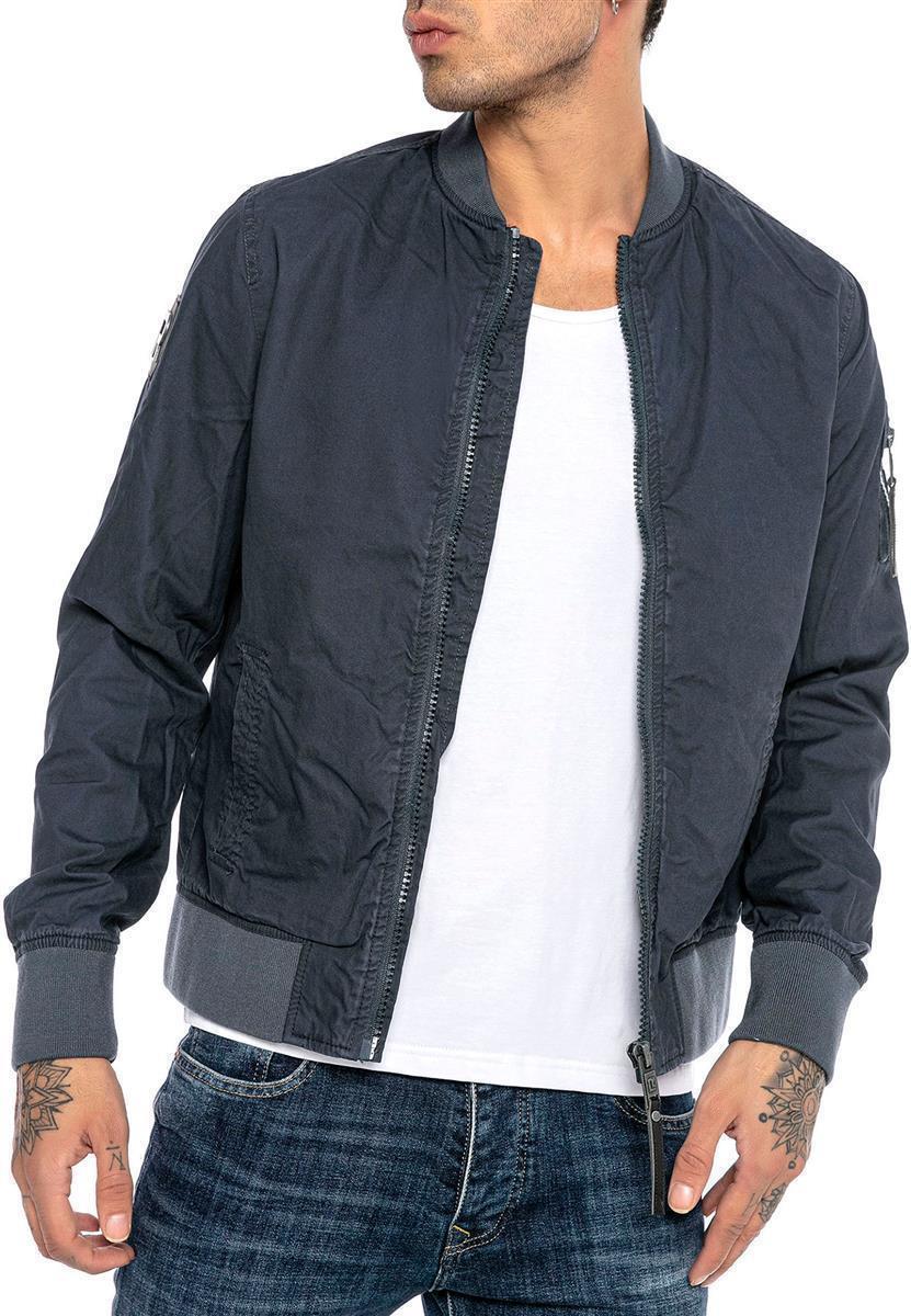 Herren Jacke Leichte Übergangsjacke - Bomberstyle Mit Stehkragen Für Frühling & Sommer