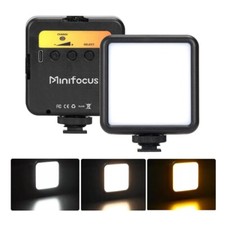 Portable LED Video Light 2500K-7000K Bi-Color Cold Shoe for DSLR, Camcorder