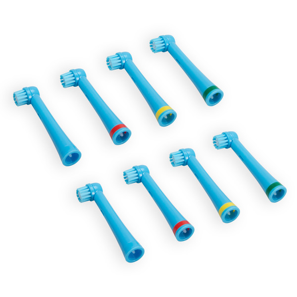 Cabezales de cepillo de dientes Nevadent para niños Lidl azul paquete de 8