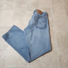 Vintage Levi's 505 Regular Fit Jeans Men's 34x34 Made In Canada
