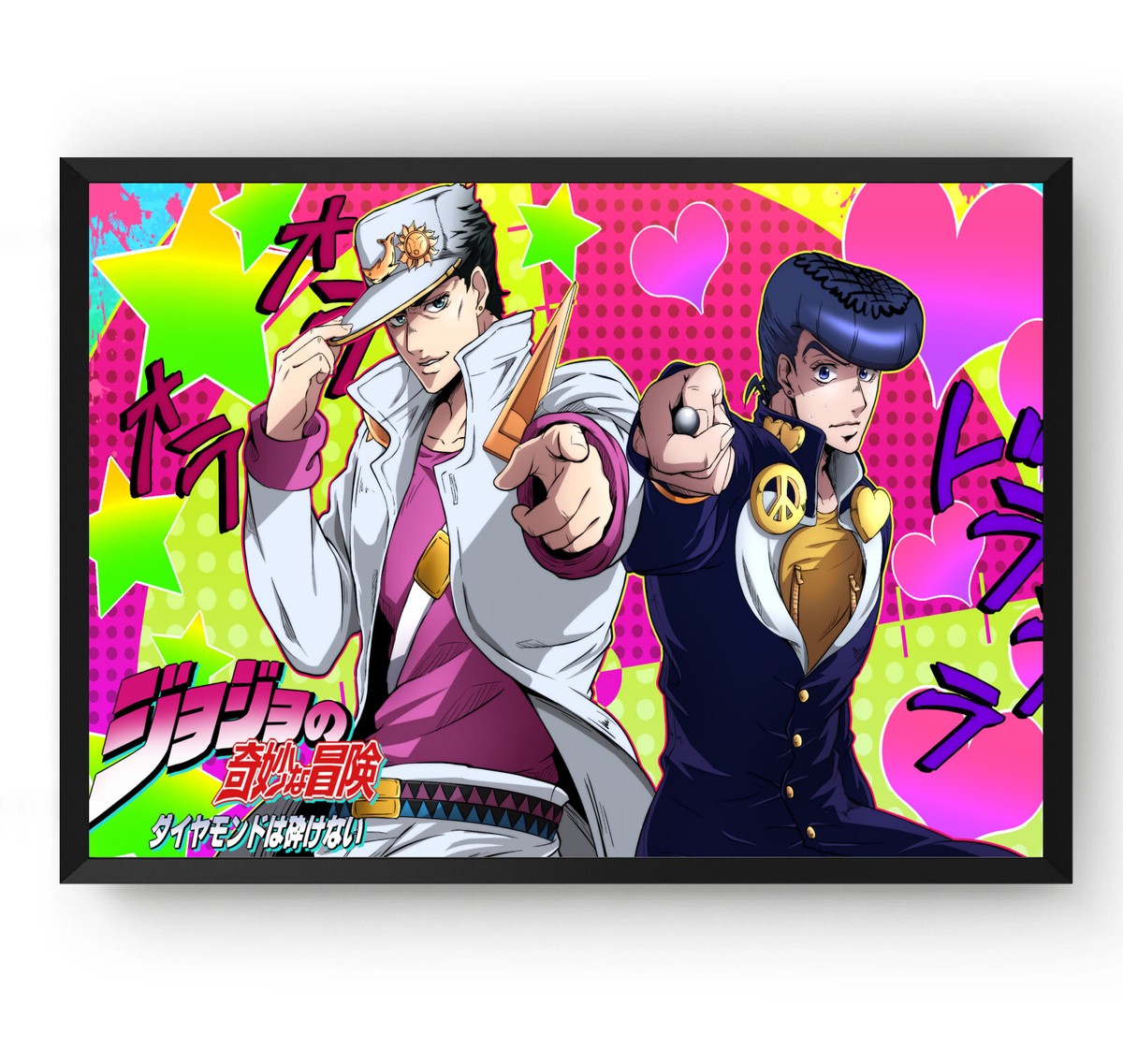High quality poster of a Jojo's Bizarre Adventure, Jojo's Bizarre