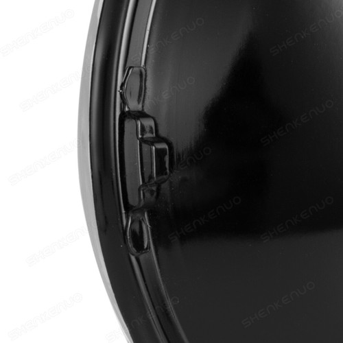 4x DOT 5.75" 5-3/4 inch ROUND LED GLASS HEADLIGHT HOUSING Chrome - 第 13/19 張圖片