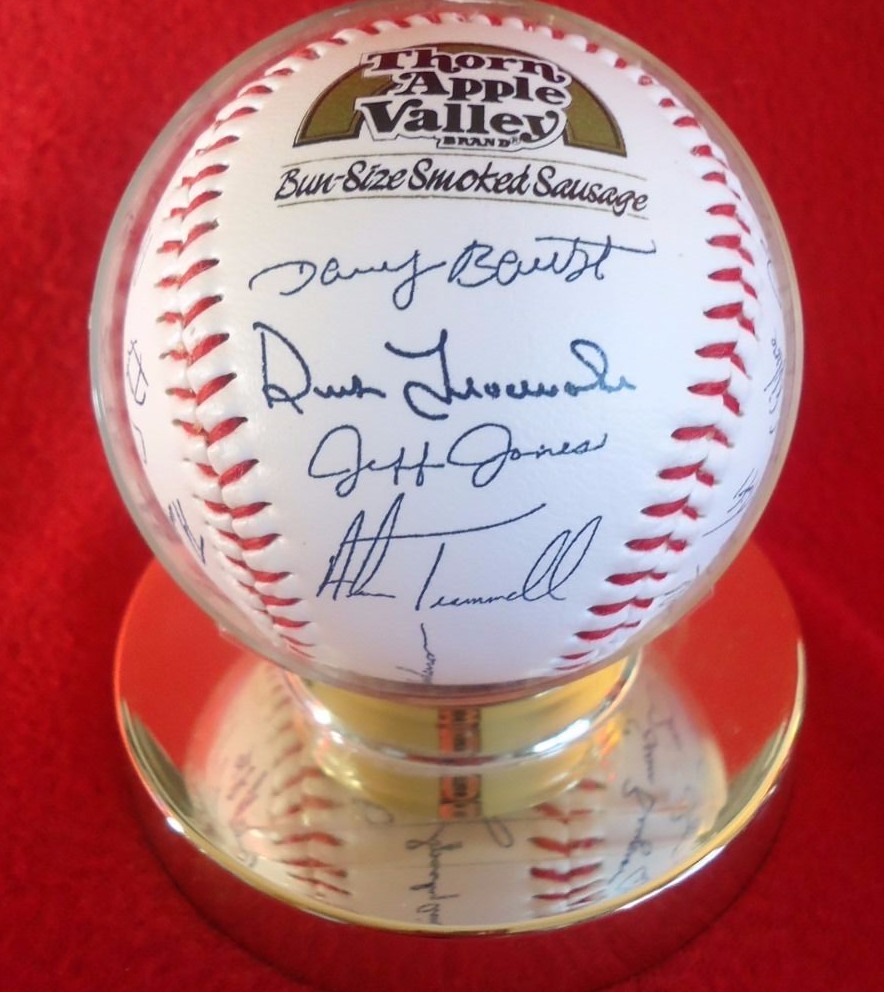 Detroit Tigers Thorn Apple Valley Baseball mit Replik Team