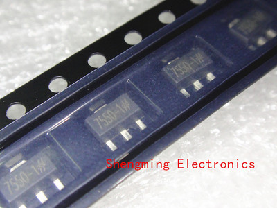 100PCS HT7550-1 HT7550 SOT-89 Low Dropout Voltage Regulator IC LDO