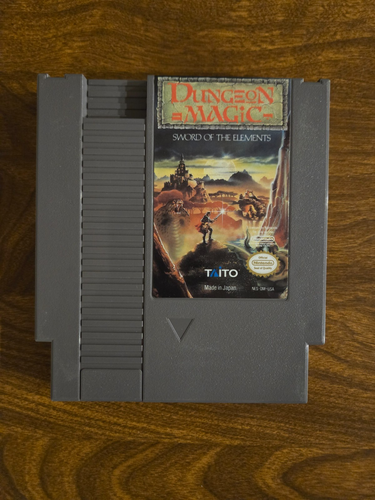 Dungeon Magic: Schwert der Elemente (Nintendo Entertainment System, 1990)