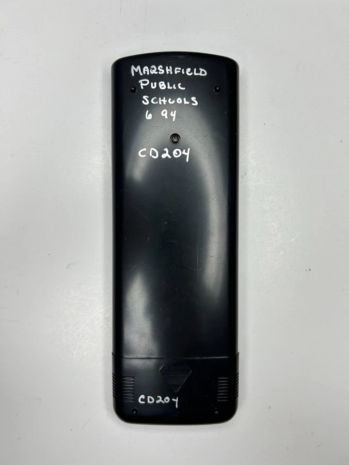 Optimus CD-5500 CD Player Remote Control, Black - OEM - Image 2 of 2