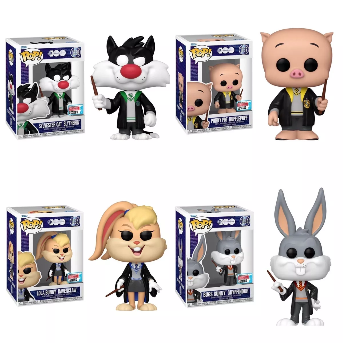 Funko Pop Looney Tunes x Harry Potter Set NYCC Fall Convention Exclusive  Presale