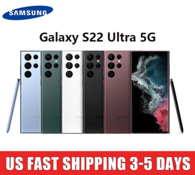NEW SEALEDSAMSUNG GALAXY S22 ULTRA 5G UNLOCKED 512GB/256G/128G 6.8'' Smartphone