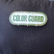 Color Guard Veteran (1-1/2") Navy Naval Military Hat Vest Neck Tie Lapel Pin