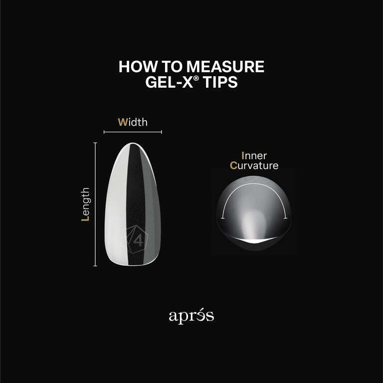 Apres Nail Gel-X Sculpted Stiletto Extra Extra Long XXL Box of Tips | 420 Tips