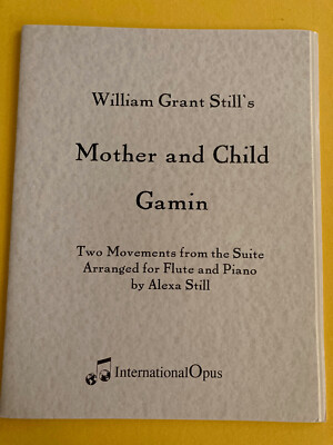Mother and Child/Gamin, arr. Alexa Still, Solo Flute with Piano Acc.