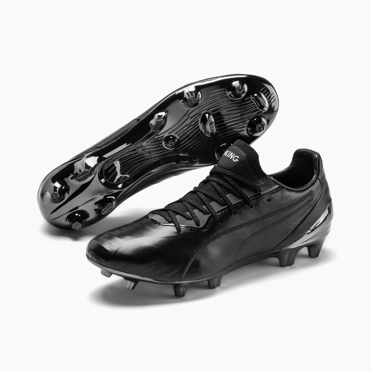 Puma King Platinum Soccer Shoes Cleats Boots Black 10560601 | eBay