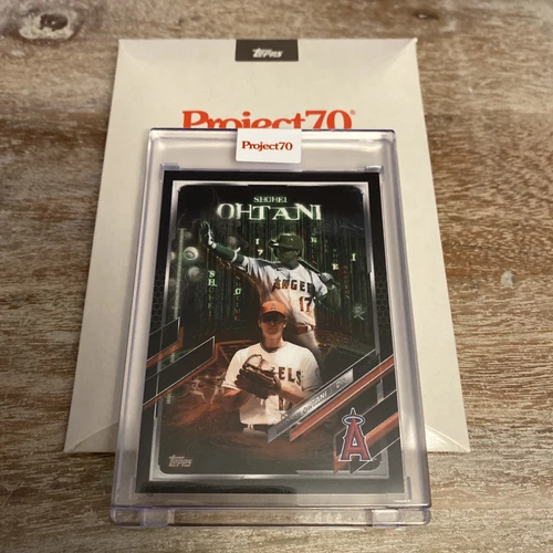Topps Project70 Card 550 - Shohei Ohtani by The Shoe Surgeon In Hand