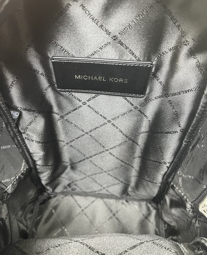 Michael Kors Unisex Cooper Pebbled Leather Commuter Slingpack Backpack - Picture 38 of 40