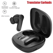 Translator Earbuds 144 Languages Real Time Online OffLine Translation Earphones