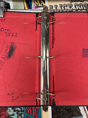 Vintage Denim LEVIS 501 Folder Binder Red Tag Big E Pocket | eBay