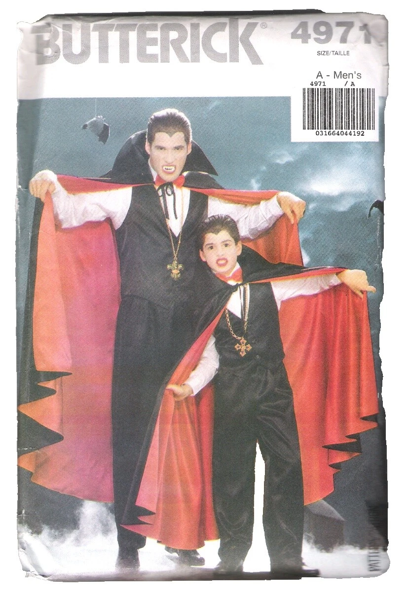 Butterick Child Men's Costume Sewing Patterns