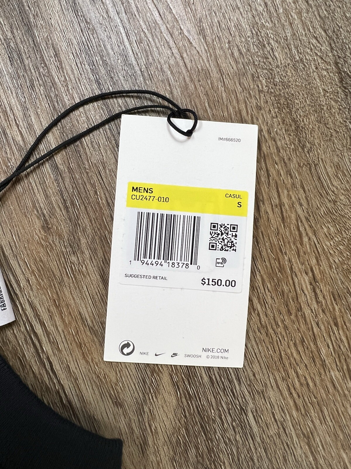 OFF WHITE X NIKE T shirt bianca sporca x Nike Spray Dot nera piccola nuova con etichette