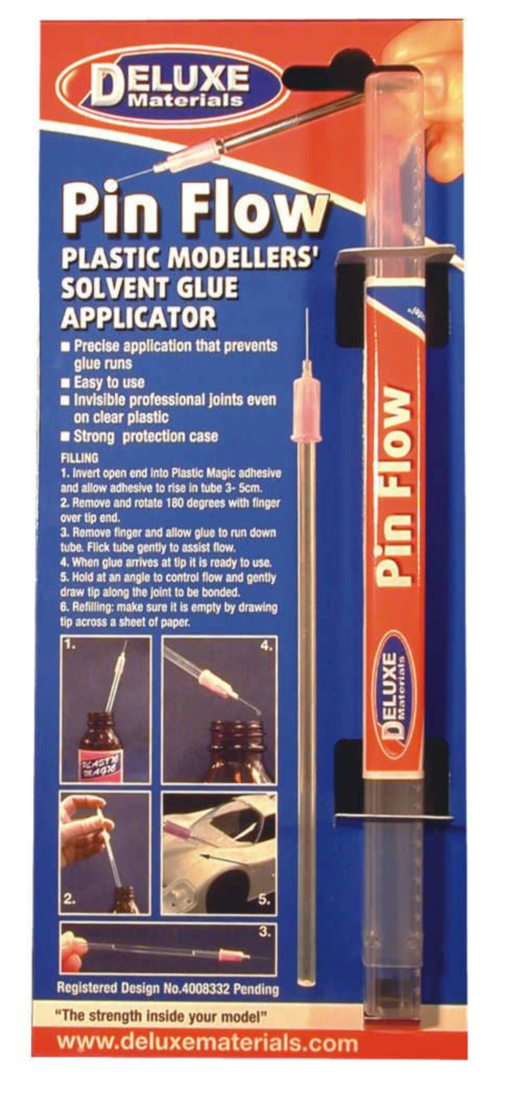 Deluxe Materials AC11 Pin Flow Solvent Glue Dispenser