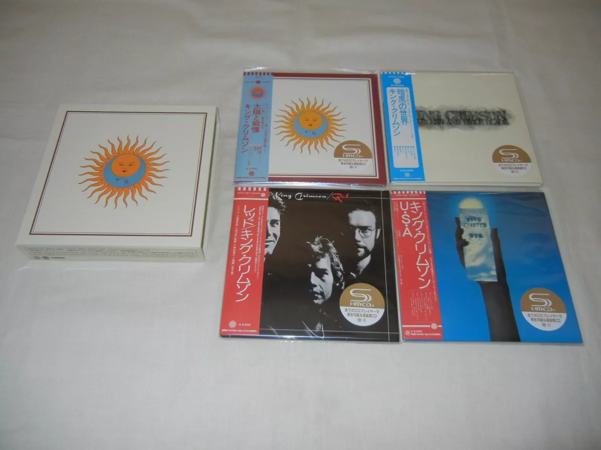 King Crimson JAPAN 4 alts Mini LP SHM-CD BOX SET