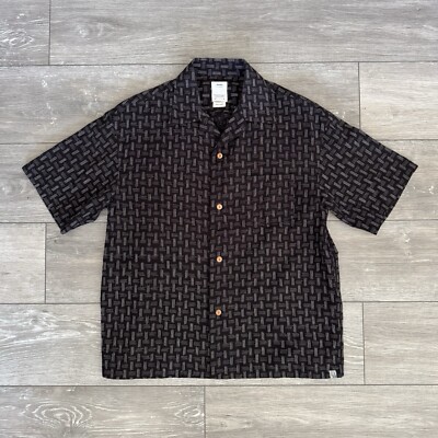 Visvim SS23 Wallis Shirt S/S Kasuri, Black, Size 1 | eBay Visvim SS23 Wallis Shirt S/S Kasuri, Black, Size 1 | eBay